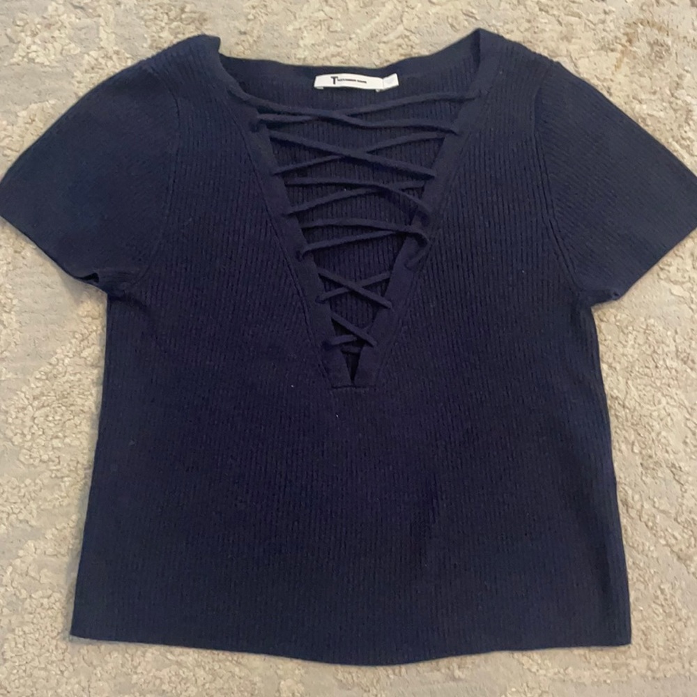 T by Alexander wang sweater top
